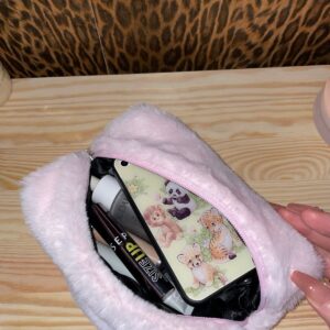 Peluş Makyaj Çantası / Peluş Kalemlik