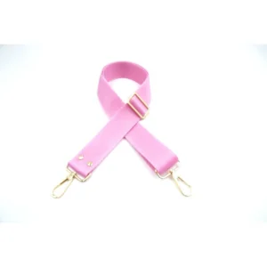 Gold Zımba Detaylı Ayarlanabilir Çanta Sapı (POLYESTER) 110 Cm G:4 Cm