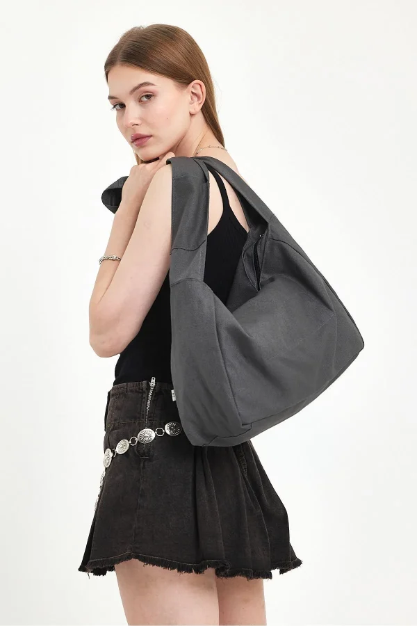 Kanvas Tote The School Bag Çapraz Ve Omuz Okul Çantası