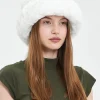 Cupcake Kışlık Kadın Trend Peluş Suni Kürk Peluş Bucket Şapka
