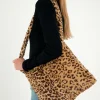 90's Tote Peluş Çanta / Okul Çantası Omuzda & Çapraz