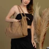 00s Shopper Bag Fermuarlı Astarlı Okul Omuz Çantası
