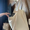 00s Shopper Bag Fermuarlı Astarlı Okul Omuz Çantası
