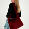 90's Tote Peluş Çanta / Okul Çantası Omuzda & Çapraz