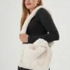 Soft Fluffy Bag / Black Uzun Saplı Peluş Çanta / Cross Body En : 24 Boy : 18