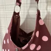 Polka Bag Puantiye Çanta / Puantiyeli Omuz Çantası