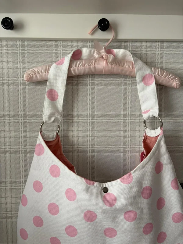 Polka Bag Puantiye Çanta / Puantiyeli Omuz Çantası
