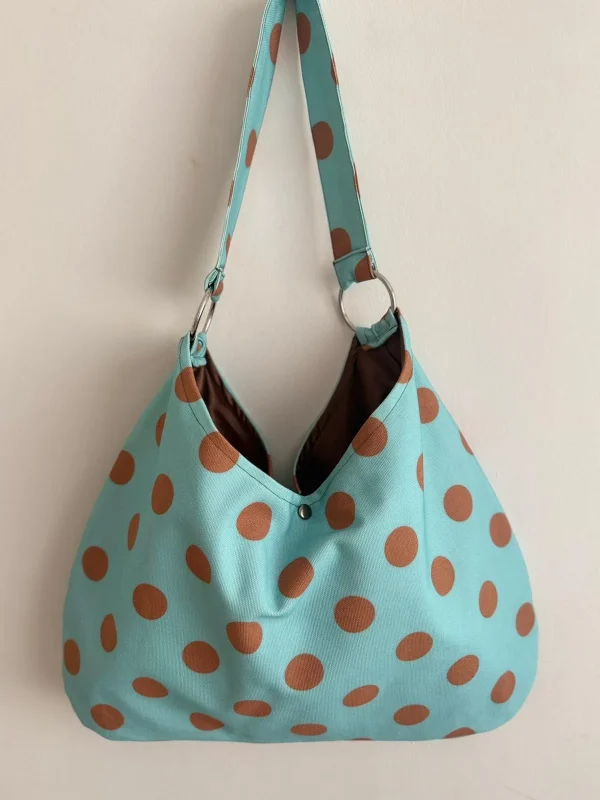 Polka Bag Puantiye Çanta / Puantiyeli Omuz Çantası