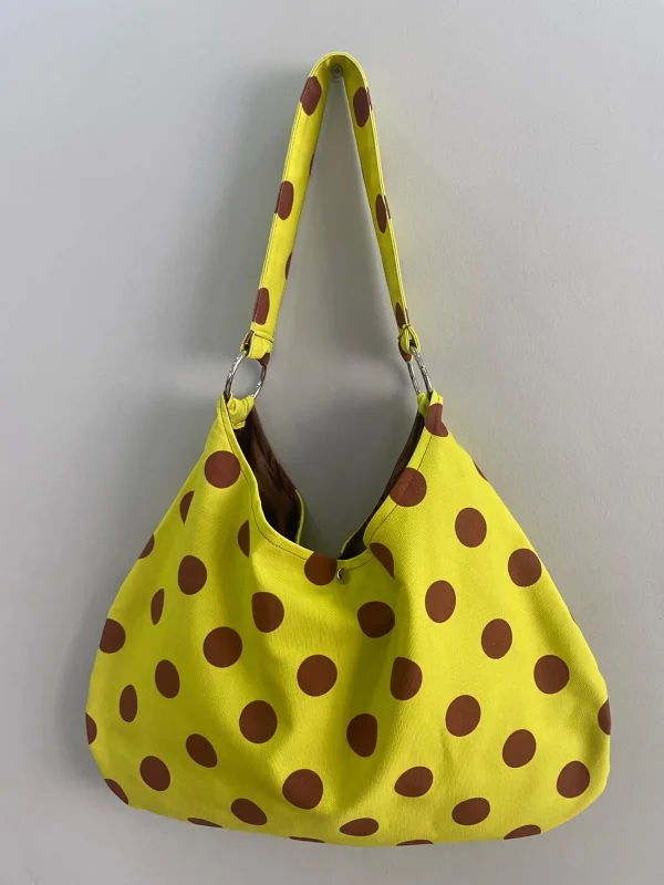 Polka Bag Puantiye Çanta / Puantiyeli Omuz Çantası
