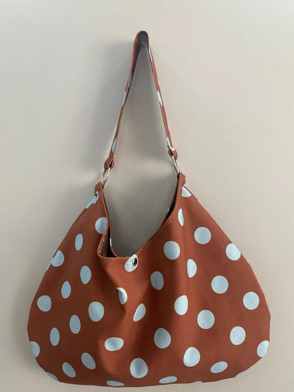 Polka Bag Puantiye Çanta / Puantiyeli Omuz Çantası