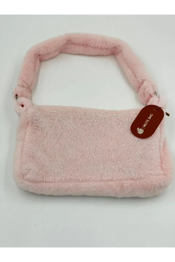 Halkalı Baget / Peluş Omuz Ve El Çantası