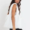 Laptop Tote / Kadın Peluş Toscana Bilgisayar Çantası 42x34 Sap 65 Cm