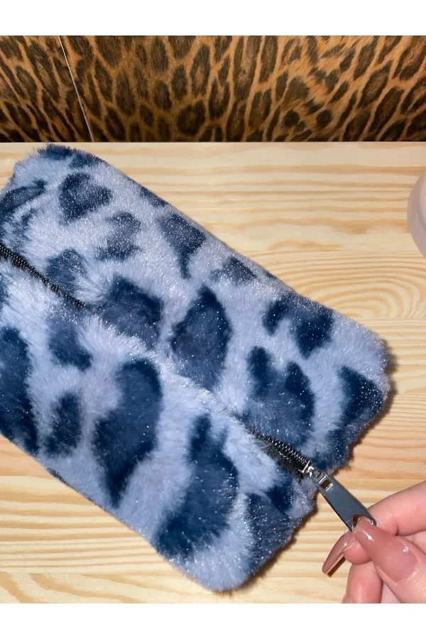 Peluş Makyaj Çantası / Peluş Kalemlik