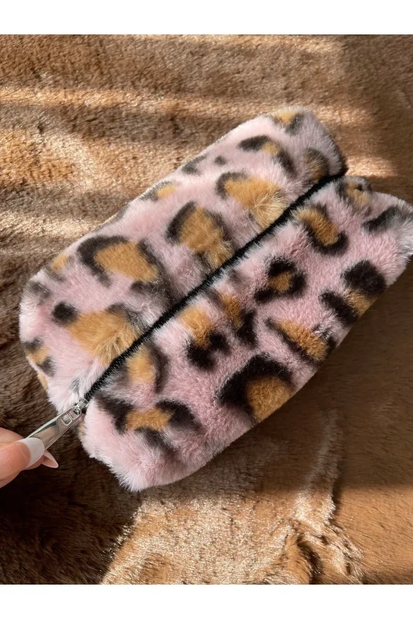 Peluş Makyaj Çantası / Peluş Kalemlik