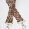 1 Chevron Pattern Ayarlanabilir Çanta Sapı