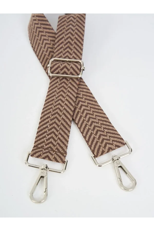 1 Chevron Pattern Ayarlanabilir Çanta Sapı